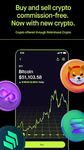 Ar galiu prekiauti kriptovaliuta per robinhood