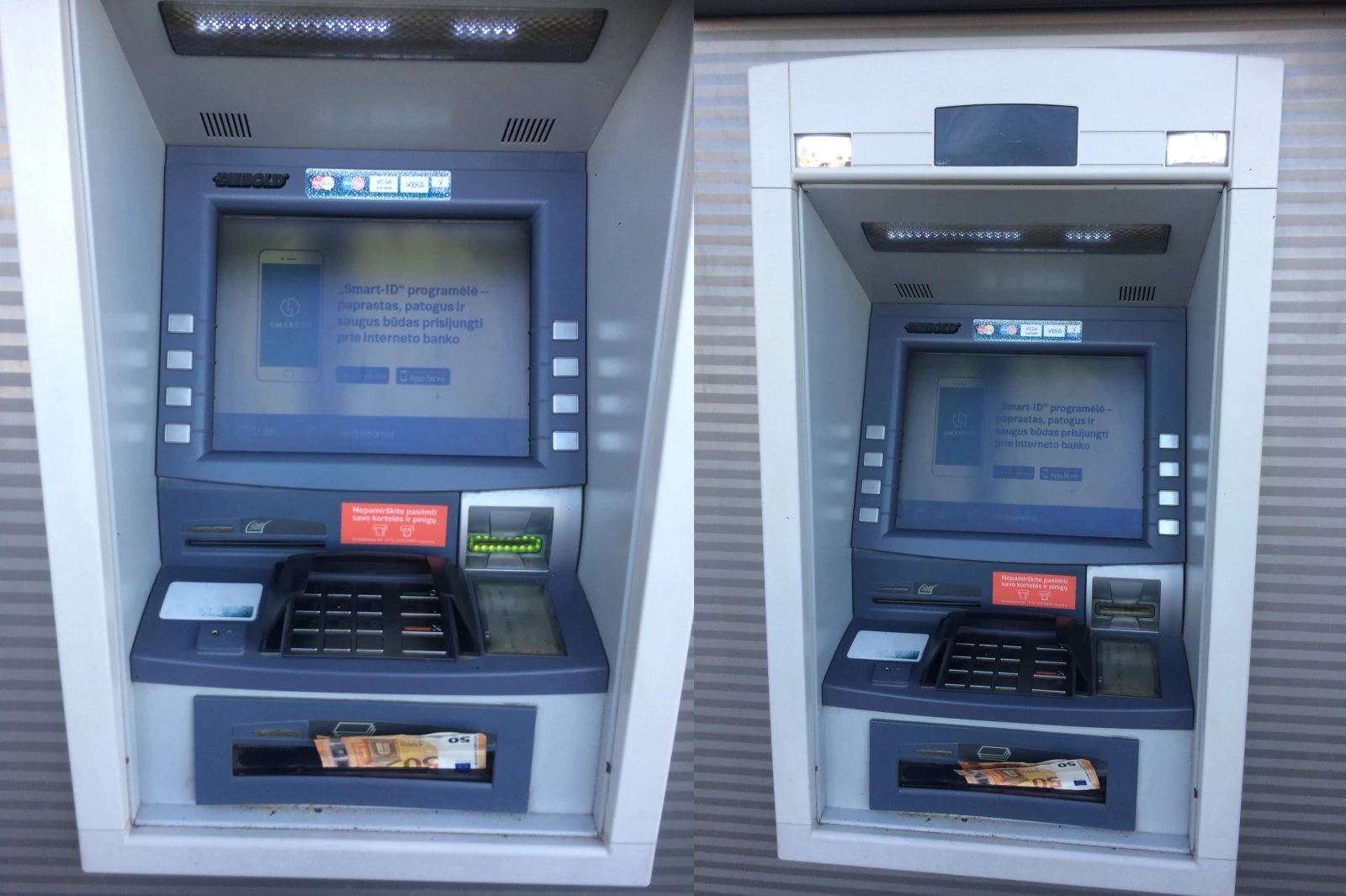 automatinių pinigų programėlių sistema)