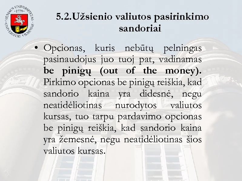 ateities sandorių prekyba