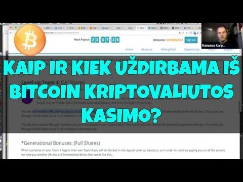 kaip pasipelnyti kasant kriptovaliutą