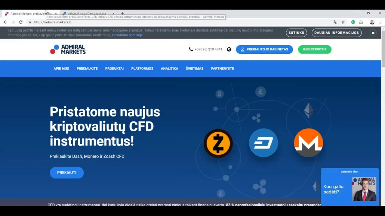 kas yra cfd prekybos rizika