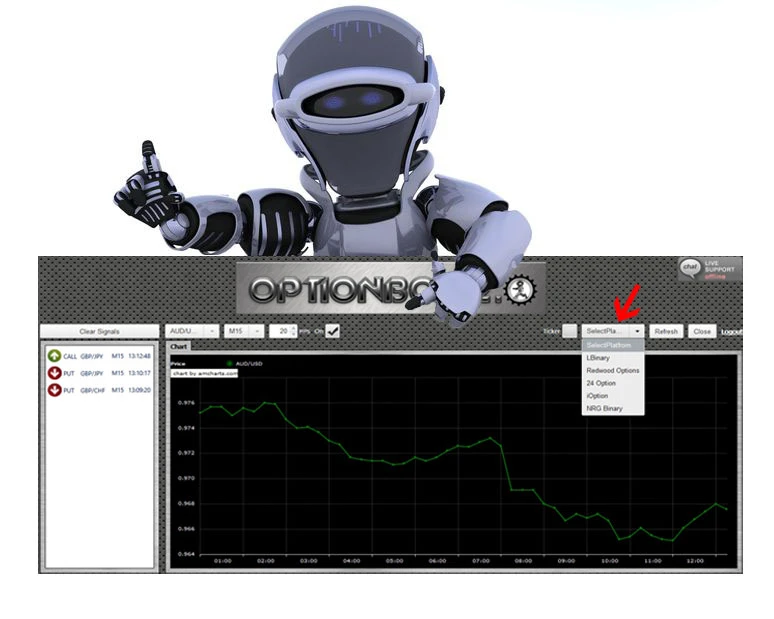 Optionbot apžvalga)