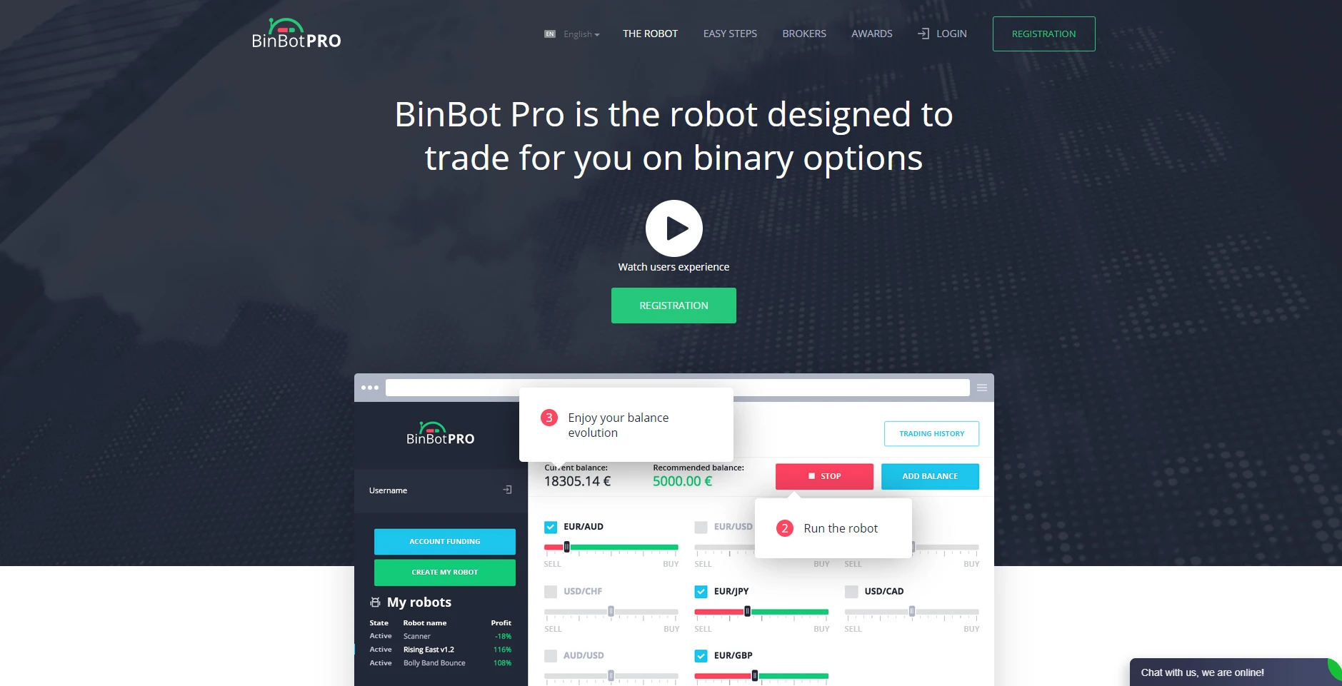 Option bot Pro apžvalga)